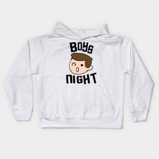 BOYS NIGHT (Bones) Kids Hoodie